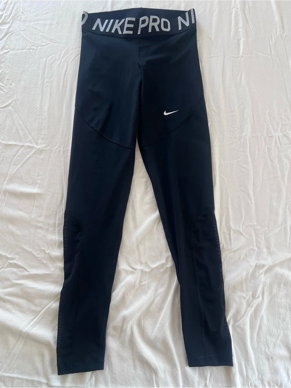 Nike Black Girls' Performance Leggings with NIKE PRO Waistband
